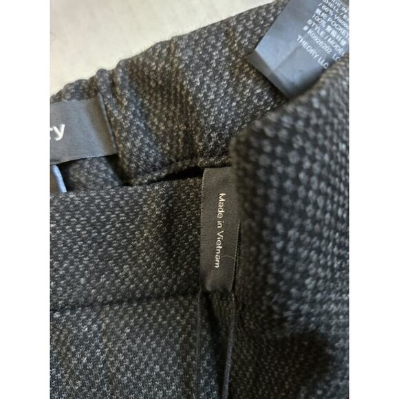 THEORY Women's Grey Multi Regent Knit Demitria Pull-On Pants SZ 4 NWT - Picture 9 of 16